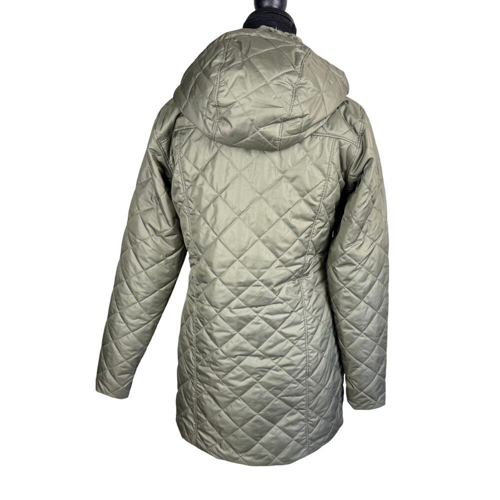 Columbia Women's Copper Crest Long Jacket NWT GREEN SIZE S - Picture 7 of 11